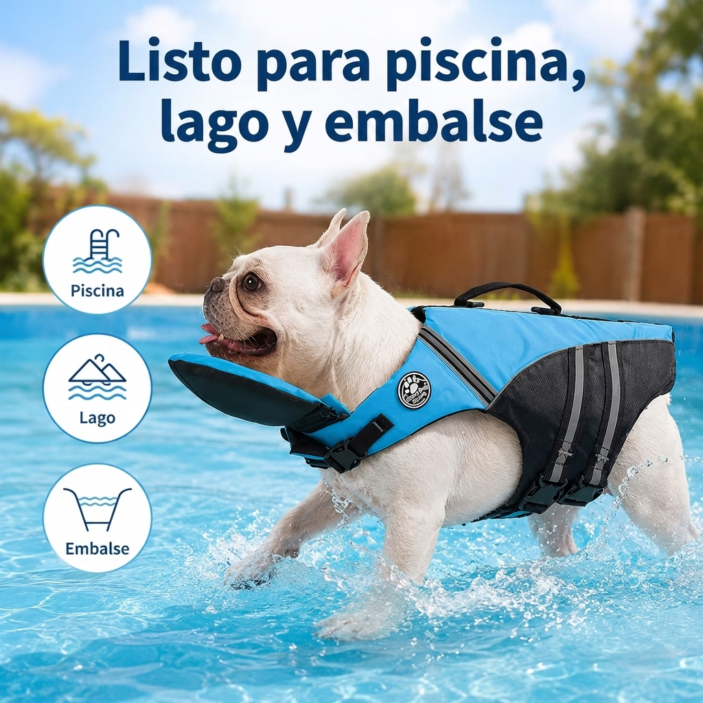 Flotador Perros Anti Ahogamientos